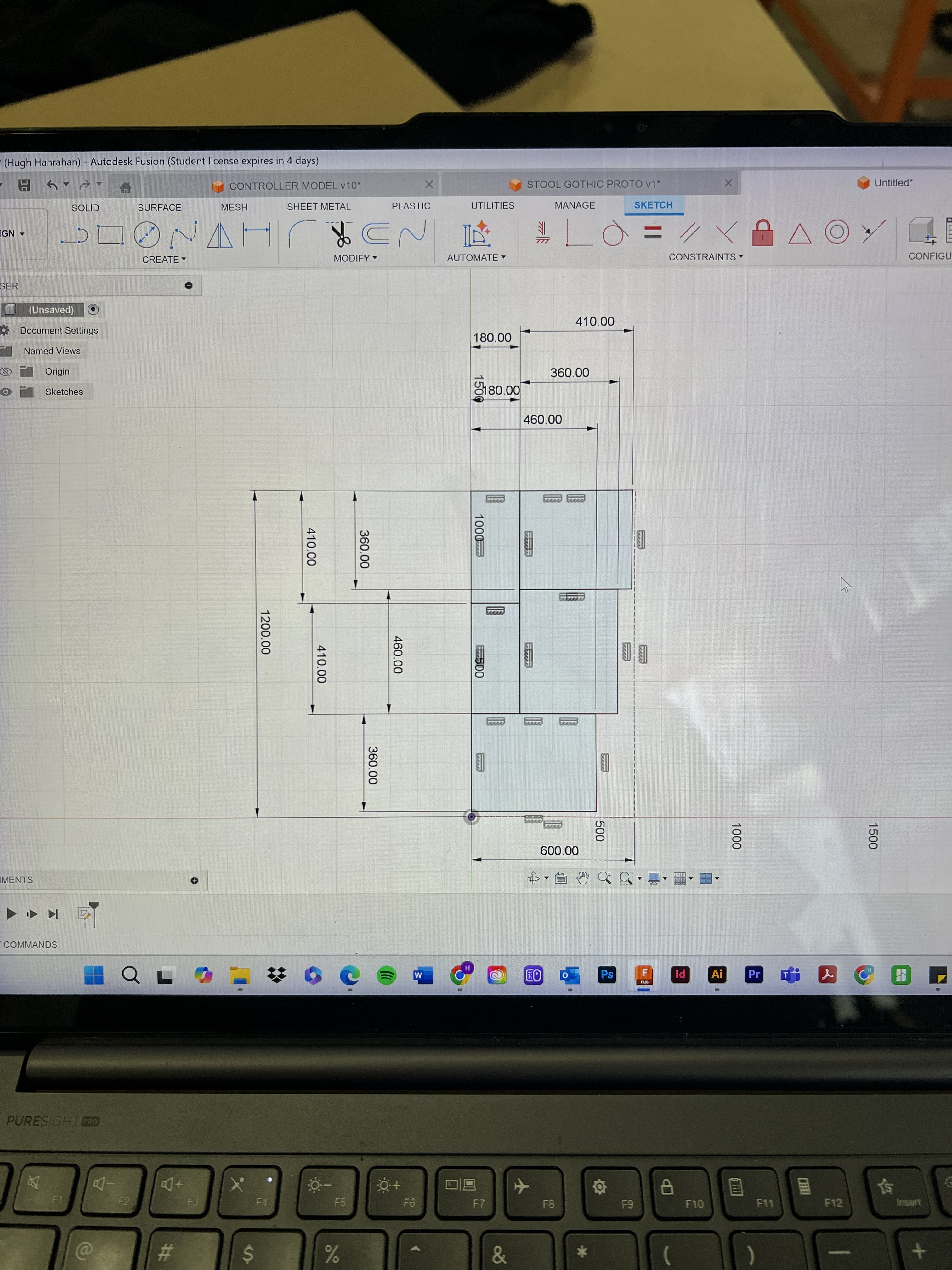 Gothic Stool Image 13